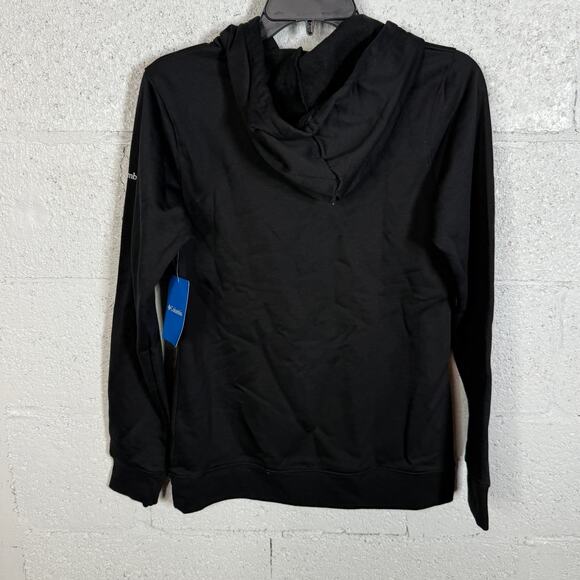 Columbia Women's Trek Graphic Treatment Fleece Hoodie - Black, Silver XS - Picture 7 of 8